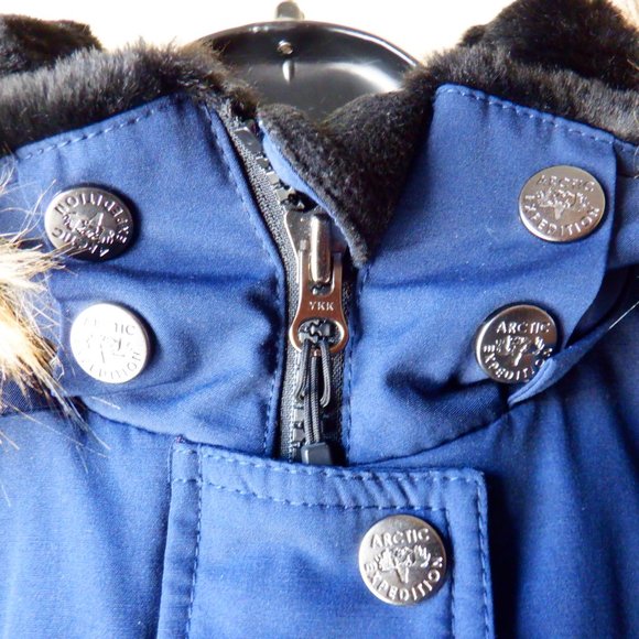 Women's ARTIC EXPEDITION Blue Winter Coat Size Medium - Picture 7 of 16